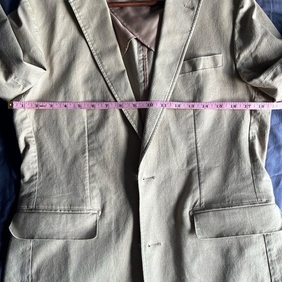 The Tie Bar The Cotton Miracle Jacket in British Tan 38R - Picture 5 of 12